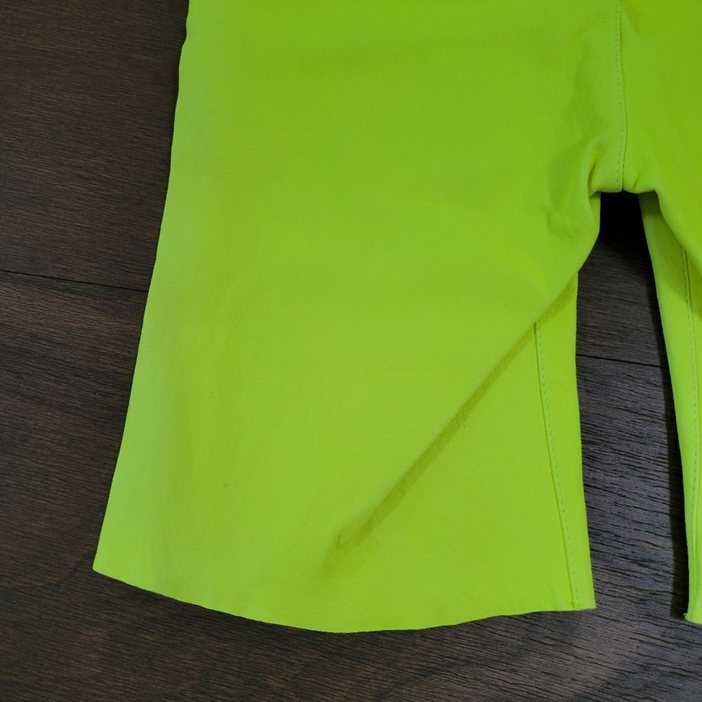 SPRWMN neon Leather biker shorts S - Picture 11 of 13